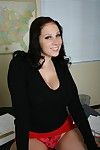Patriarch with massive tits Gianna Michaels shows her stretch unshaved snatch