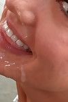 los adolescentes Alison Faye es por vía oral la fijación este gran perilla y llegar Facial Carga