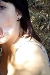 Charming girlfriend oral sex her man\'s ding-dong  takes a tough facial