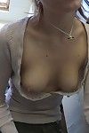 Downshirt cleavage shots
