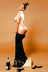 Astounding tanned milf Nikki Benz positions enjoy a celebrated Holywood star!
