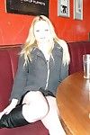 Upskirts photography of golden-haired teen peep freak princess sophie