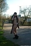 In nature's garb welsh blondes naked in public and appealing amateur flashing of loz