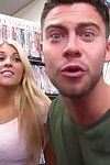 Kayla kayden dug in a crowded sexual act shop