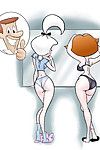 प्रसिद्ध कार्टून जेटसन Hawt समूह सेक्स