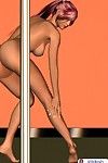 kızıl saçlı animasyon film Striptizci Güzel