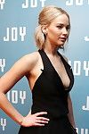 Jennifer lawrence braless showing massive cleavage and legs