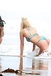 Ava sambora showing off her round bikini apple bottoms