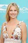 Ali larter braless showing vast cleavage in a floral clothing