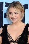 Chloe moretz in a transparent diminutive clothing and sheer brassiere
