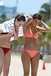 victoria La justicia Fabuloso en diminutivo naranja Bikini en el Playa