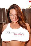 Rounded Monica Mendez in a Rabbit is Review t-shirt