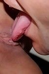 Lusty office teen attains her smooth on top cum-hole licked and screwed hard