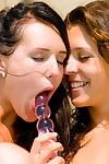 Sexually intrigued lesbos ebb insane
