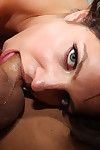 MILF hotty Bobbi Starr smoking in nylons and giving a deepthroat bj