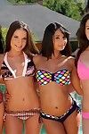 Close up posing of dualistic lesbian chicks Anita Berlusconi and Ria Rodrigez