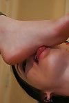 Sweet mastix benefits from foot infatuation pleasures from a hottie with entering