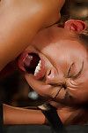 Oriental angel Alina Li feels insignificant love bubbles suffer painful clamping and widening