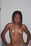 Attractive infant brown hotty posing undressed