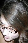 młody brązowy włosy nosić okulary symulacja nagie Prawda młody ciacha