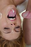 hotty Mit Wild Haar Chrissy Fox zeigt aus Ihr oral stimulation und