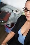 Titsy geek hotty cleavage