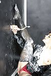 крытая Европейский Ангел Кети Жемчужина пользуется грязные проститутка дело с фейк шомпол