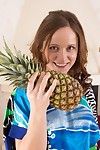 Shein attracted to pineapples and is in her tropical costume to show. Erotic dance to her stockings, this chick shows us her hirsute muff halfway admires the appealing pics. This babe gains as was born to then finger her pink muff so nicely.