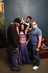 Indian courtesan Vanita Sakala has some hardcore pleasure with 3 dudes