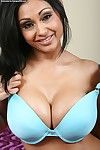 Beautiful indian MILF in underclothes revealing her weighty jugs and damp love-cage