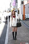 Remika Uehara standing on the street