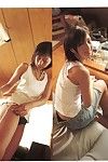 misako yasuda ฝั่งตะวันออก ใน ห้องน้ำ ชุด relaxes ใน น้ำ แล้ว ใน เธอ รถ