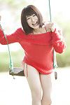 Mari Okamoto Oriental shows untamed legs in fucking bawdy photo sessions