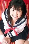 Jun ishizaki oriental es hawt y spry en marinero chicito uniforme