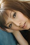 Fascinant japonais l'adolescent Jolie les bras croisés céleste off Tous de Son clad