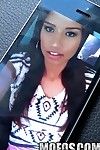 Fellow got a confidential pics over the video-app on his phone of his spicy Latin chick doll masturbating. Quickly as that guy bust in the door, his lustful Colombian girlfriend peeled down her strings and let him die away to capital hammering her stunnin