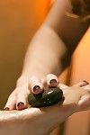 Female-on-female milf Alison Tyler dose massage to gorgeous Brandi Love