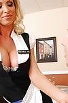 Appealing MILF Nikki Benz likes to purchase a tit participate in uniform