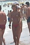 bonito Mezcla de Desnudo Franco fotos tomado en el Playa