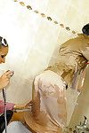 Увлечение Детка Джина Килмер это любит полностью Одели Лесби действие в В душ номер