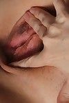 Bbw ember Rayne Streifen aus Strumpfhosen vor zu wichsen Haarige Milf Vagina
