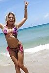 teen Babe Marsha Pode remove Biquini no Praia para nua phat bunda e Grande Peitos