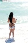 Colossal boobed jaylene rio playing in bikini on beach