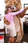 Này Khiêu vũ gấu sẽ mẹ kiếp Tất cả những những những tình dục Phấn khích cho thằng con điếm