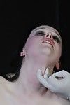 Emmas adolescent needle bdsm and electro torture of chubby english slave girl in this dude