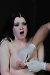 Emmas adolescent needle bdsm and electro torture of chubby english slave girl in this dude