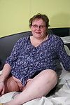 This big mature lady loves to take part in with herself