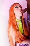 Scooby doo cosplay with harmony reigns as daphne blake