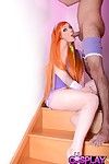 Scooby doo cosplay with harmony reigns as daphne blake