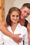 Horny housewife doing her teen lover